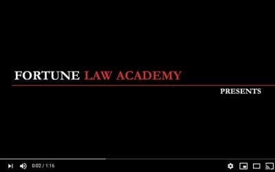 Recently Launched Fortune Law Academy Video Series: “Law for Entrepreneurs.”